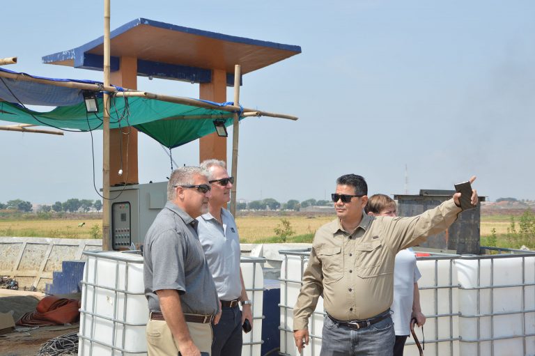 Trial” Integrated Geotube® Dewatering Technology” Pintu Air Embung Gedebage